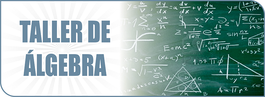TALLER - ALGEBRA